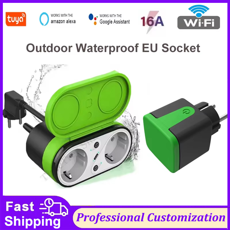 Smart Relay Tuya - 투야 EU 16A 와이파이 스마트 실외