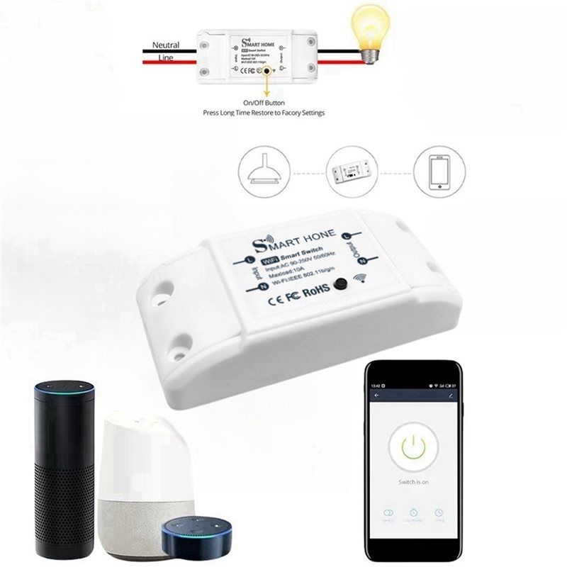 Smart Relay Tuya - AB33-4X 스마트 스위치, Tuya 스마트 홈
