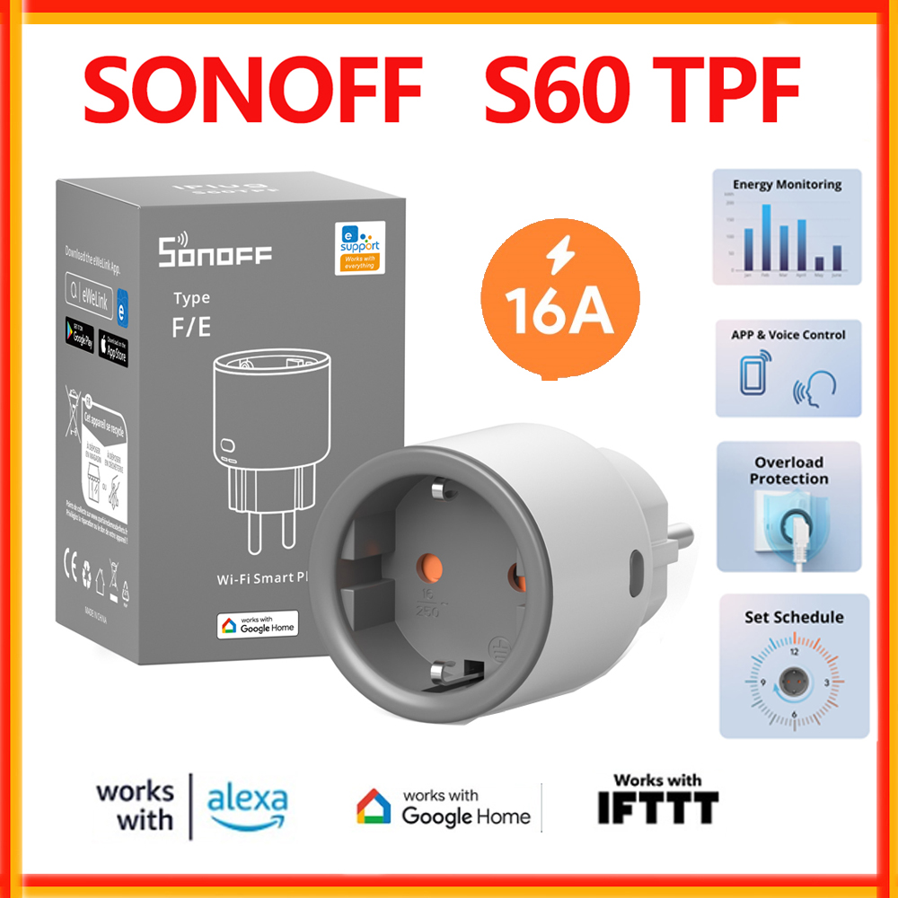 Sonoff Basic - SONOFF S60 TPF EU 와이파이 스마트