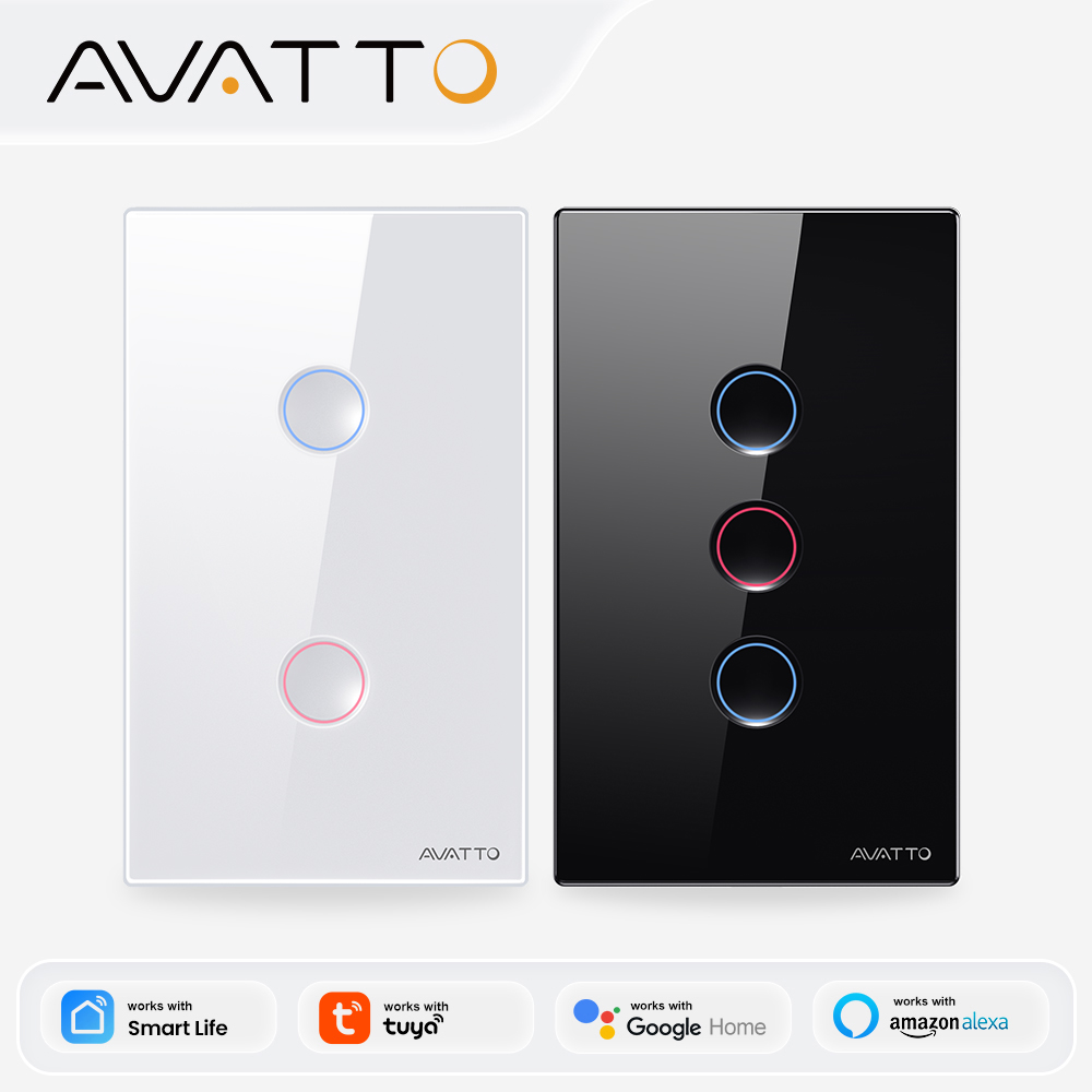 Smart Relay Tuya - AVATTO 1/2/3/4 Gang ZigBee 스마트 라이트