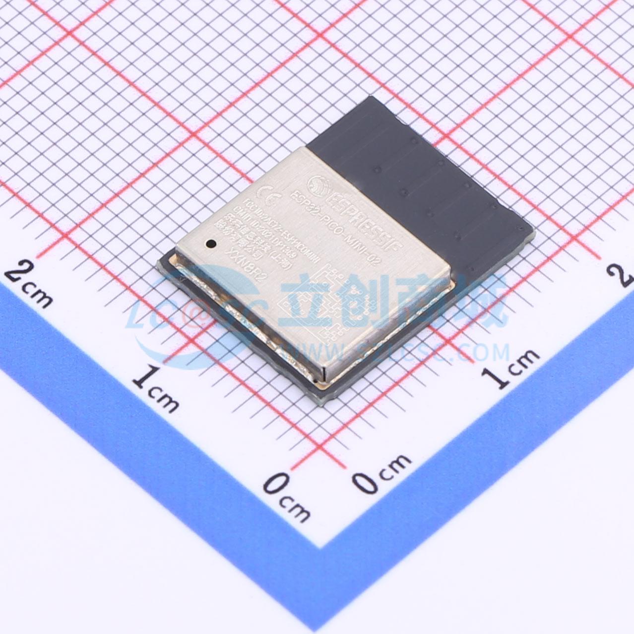 Smart Home Module Iot - 3개 ESP32-PICO-MINI-02-N8R2 SMD-53P 16.6x13.2mm ESP32 Bluetooth4.2
