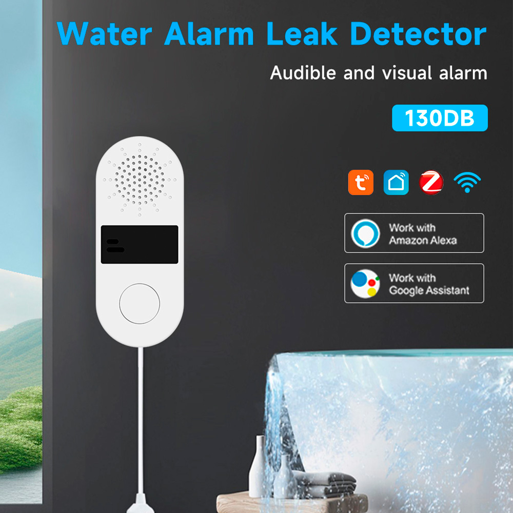 Home Assistant Tuya - 투야 와이파이 누수 감지기, 소리 및