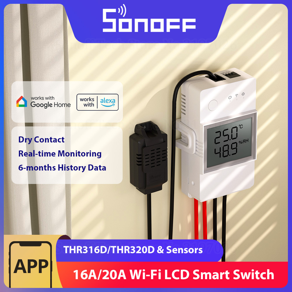 Sonoff Basic - SONOFF THR316D/THR320D 온도 습도 스마트 스위치