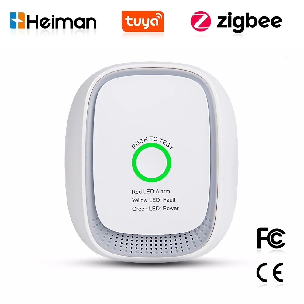 HEIMAN Zigbee Tuya 가연성 가스 센서 천 - Tuya Smart 리뷰 및 가격