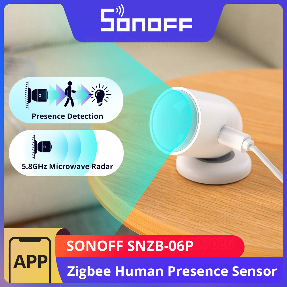 SONOFF SNZB-06P Zigbee 인간 존재 센 - Sonoff Basic 리뷰 및 가격