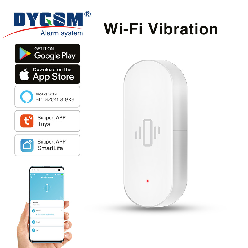 Tuya WiFi 진동 센서, 민감한 감지, 스마트 알 - Home Assistant Tuya 리뷰 및 가격