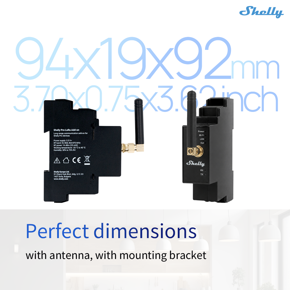 Shelly Pro LoRa 추가 기능은 특정 Shel - Shelly Plug 리뷰 및 가격
