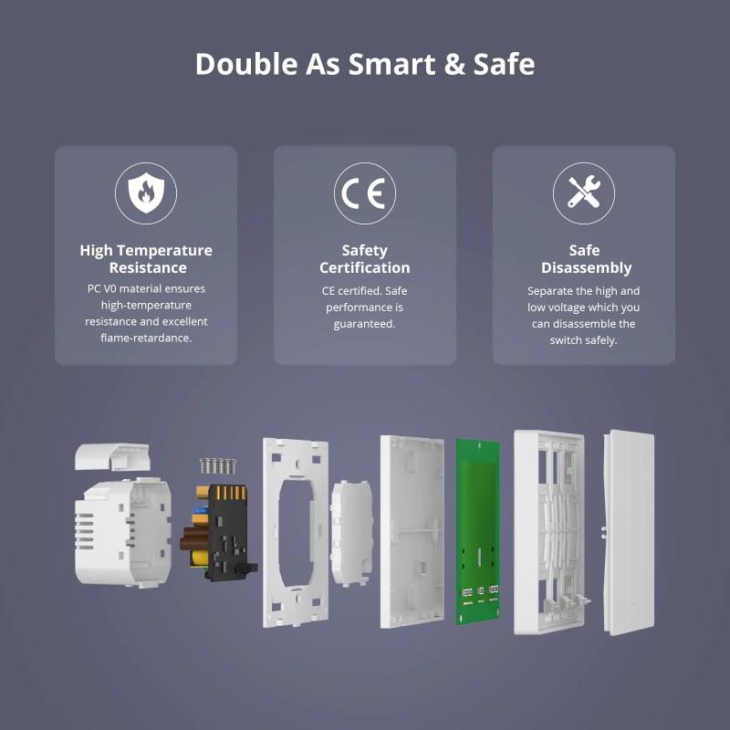 SONOFF M5 Matter 스마트 벽 스위치 120 - Sonoff 리뷰 및 가격