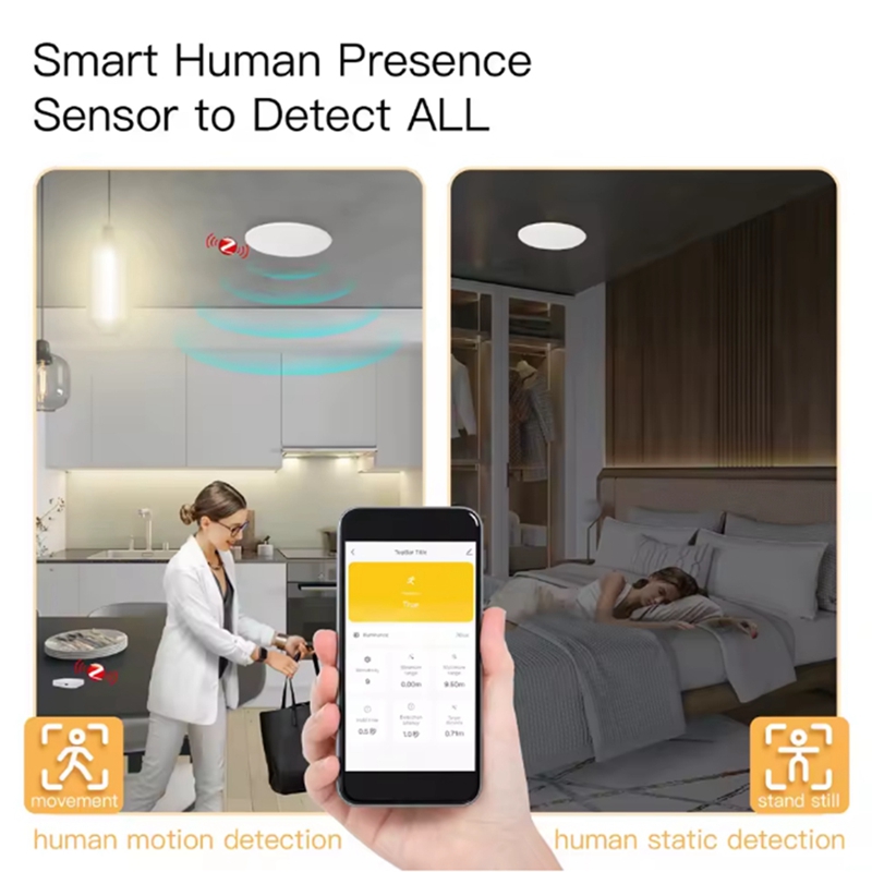 Tuya ZigBee 인간 존재 감지기 레이더 감지 센 - Tuya Smart 리뷰 및 가격