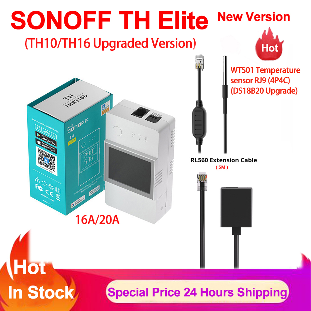 Sonoff TH Elite 16A 20A Wifi 스 - Sonoff Basic 리뷰 및 가격