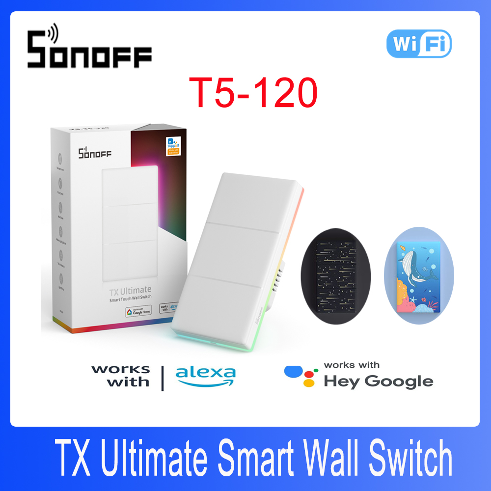 SONOFF TX Uitimate 120 타입 스마트  - Sonoff 리뷰 및 가격