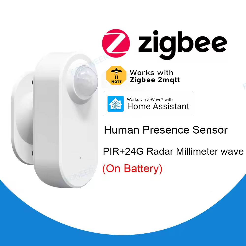 스마트 Zigbee 인간 존재 감지기, 휘도/거리 감지 - Tasmota 리뷰 및 가격