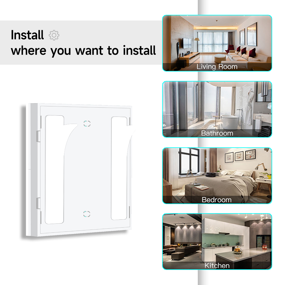 Tuya ZigBee 3.0 스마트 장면 스위치 무선  - Tuya 4 Channel 리뷰 및 가격
