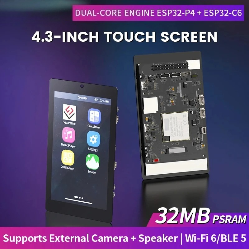 4.3인치 480x800 IPS 정전식 터치스크린 ES - Smart Home Module Iot 리뷰 및 가격