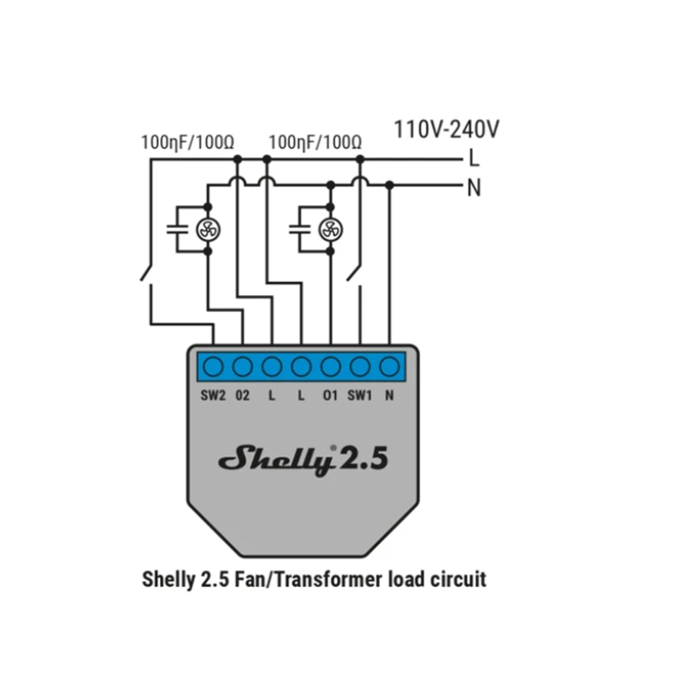 Shelly RC 스너버 에너지 흡수 회로, 스위치 시 - Shelly Plug 리뷰 및 가격