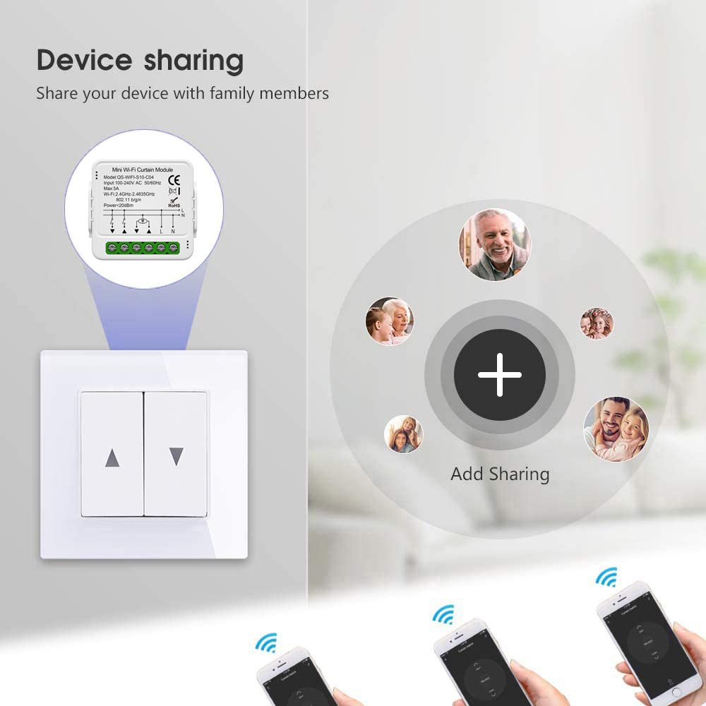 Tuya WiFi Zigbee 스마트 커튼 스위치 모듈 - Tuya 4 Channel 리뷰 및 가격