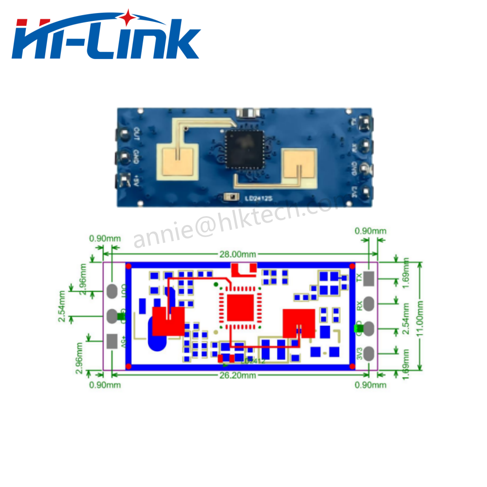 Hilink New HLK-LD2412 24GHz 인간 - Tasmota 리뷰 및 가격